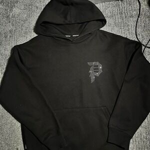 Primitive Black hoodie with rhinestone P logo #hoodie